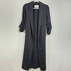 Aritzia Babaton Kahlo Robe in Black - Size XS